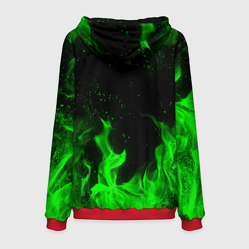 Мужская толстовка STALKER 2 / 3D-Красный – фото 2