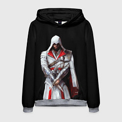 Толстовка-худи мужская Assassin’s Creed, цвет: 3D-меланж