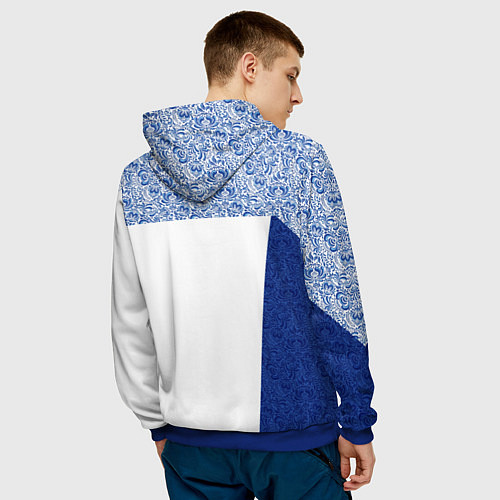 Мужская толстовка Форма России / 3D-Синий – фото 4