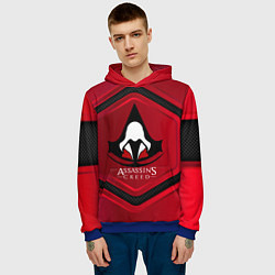 Толстовка-худи мужская Assasin's creed, цвет: 3D-синий — фото 2