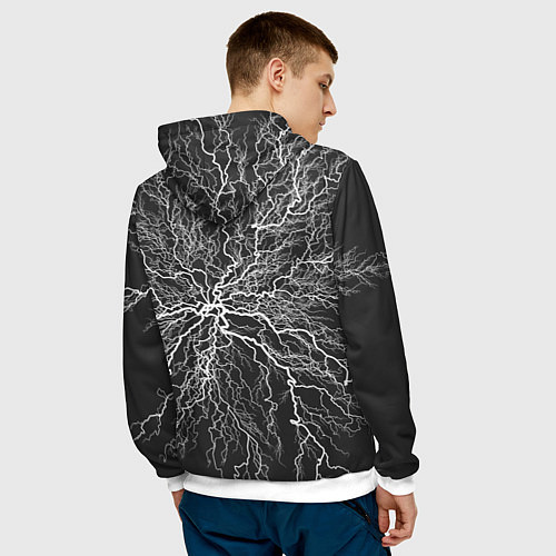 Мужская толстовка The Witcher / 3D-Белый – фото 4