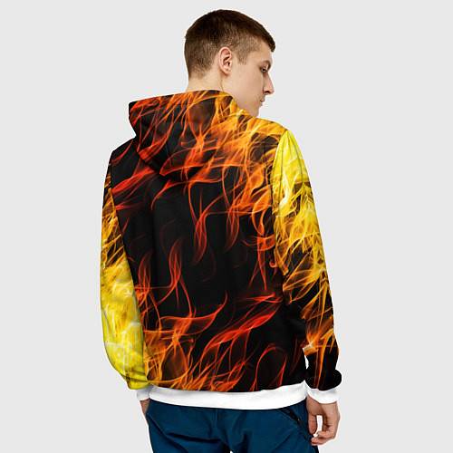 Мужская толстовка PUBG / 3D-Белый – фото 4