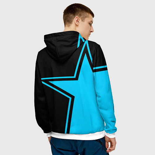 Мужская толстовка ВДВ / 3D-Белый – фото 4