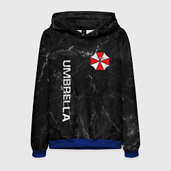 Толстовка-худи мужская UMBRELLA CORP, цвет: 3D-синий