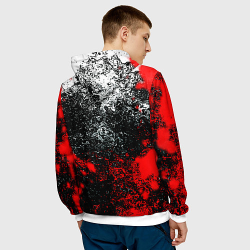 Мужская толстовка UMBRELLA CORP / 3D-Белый – фото 4