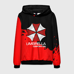 Толстовка-худи мужская UMBRELLA CORP, цвет: 3D-черный