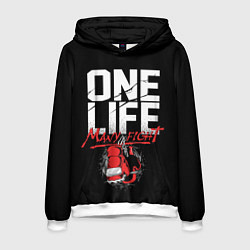 Мужская толстовка One Life Many Fight