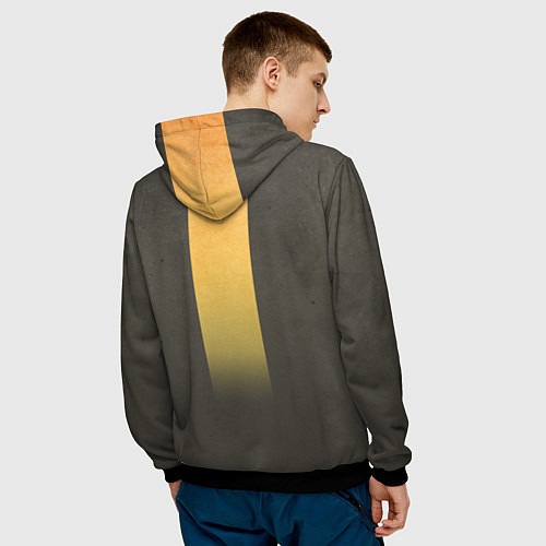 Мужская толстовка Claptrap / 3D-Черный – фото 4