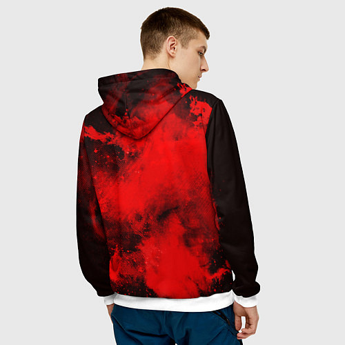 Мужская толстовка UMBRELLA CORP / 3D-Белый – фото 4