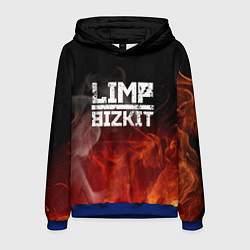 Толстовка-худи мужская LIMP BIZKIT, цвет: 3D-синий