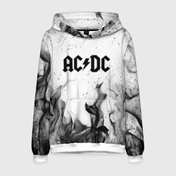 Толстовка-худи мужская ACDC, цвет: 3D-белый