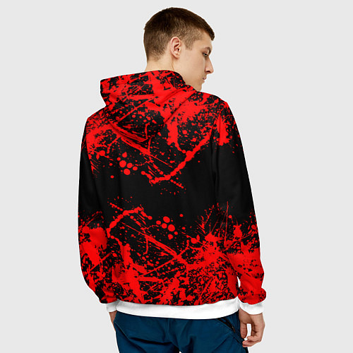 Мужская толстовка Roblox / 3D-Белый – фото 4