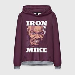 Толстовка-худи мужская Mike Tyson, цвет: 3D-меланж