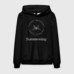 Толстовка-худи мужская Summoning, цвет: 3D-черный