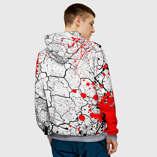 Мужская толстовка DEAD BY DAYLIGHT / 3D-Меланж – фото 4