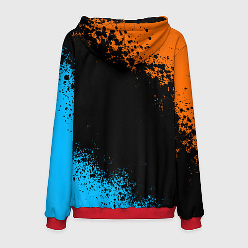 Мужская толстовка PORTAL / 3D-Красный – фото 2