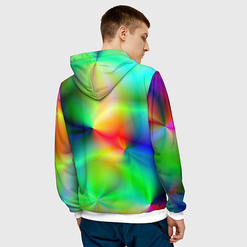 Мужская толстовка MINECRAFT / 3D-Белый – фото 4