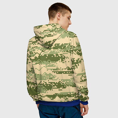 Мужская толстовка ВДВ СССР / 3D-Синий – фото 4