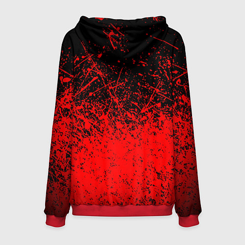 Мужская толстовка АНАРХИЯ / 3D-Красный – фото 2