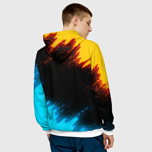 Мужская толстовка KIMETSU NO YAIBA / 3D-Белый – фото 4