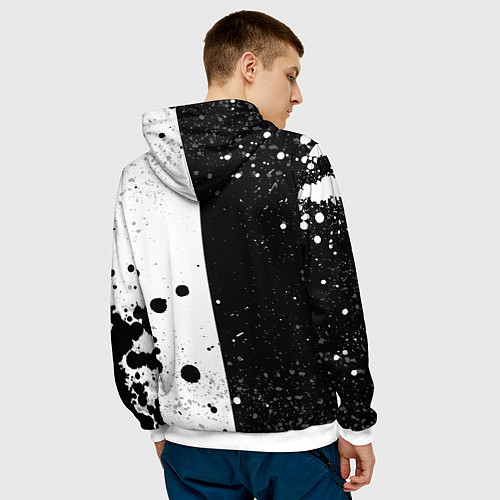 Мужская толстовка LINKIN PARK / 3D-Белый – фото 4