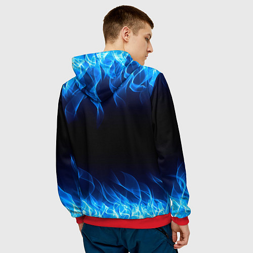 Мужская толстовка Assassin??s Creed / 3D-Красный – фото 4