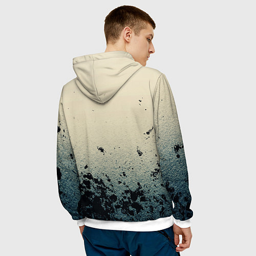 Мужская толстовка Чиби Великий / 3D-Белый – фото 4