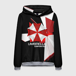 Толстовка-худи мужская UMBRELLA CORP, цвет: 3D-меланж