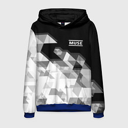 Толстовка-худи мужская Muse, цвет: 3D-синий