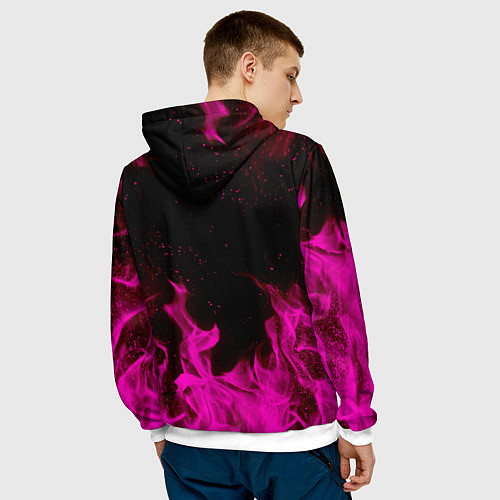 Мужская толстовка ПОШЛАЯ МОЛЛИ / 3D-Белый – фото 4