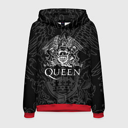 Толстовка-худи мужская QUEEN, цвет: 3D-красный