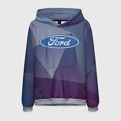 Толстовка-худи мужская Ford, цвет: 3D-меланж