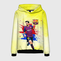 Толстовка-худи мужская Месси, цвет: 3D-черный