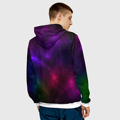 Мужская толстовка UNDERTALE / 3D-Белый – фото 4