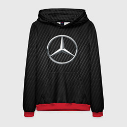 Толстовка-худи мужская MERCEDES, цвет: 3D-красный