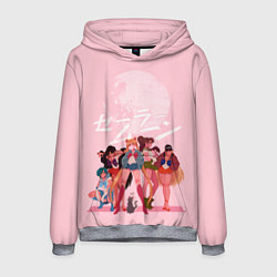Мужская толстовка PINK SAILOR MOON