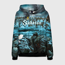 Толстовка-худи мужская Sabaton, цвет: 3D-черный