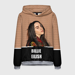 Толстовка-худи мужская Billie Eilish, цвет: 3D-меланж