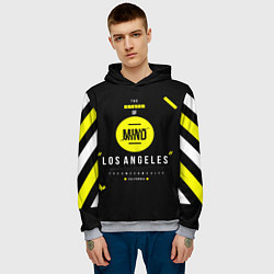 Толстовка-худи мужская Off-White: Los Angeles, цвет: 3D-меланж — фото 2
