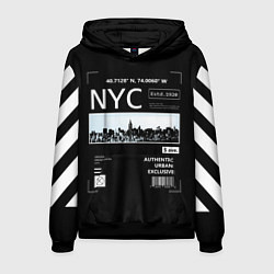 Толстовка-худи мужская Off-White: NYC, цвет: 3D-черный