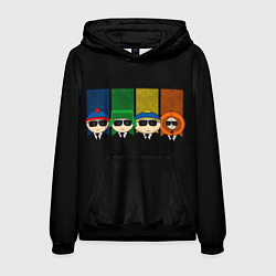 Толстовка-худи мужская South Park, цвет: 3D-черный