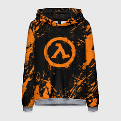 Толстовка-худи мужская HALF-LIFE, цвет: 3D-меланж