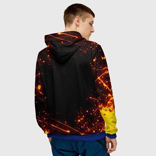 Мужская толстовка HALF-LIFE 3 / 3D-Синий – фото 4