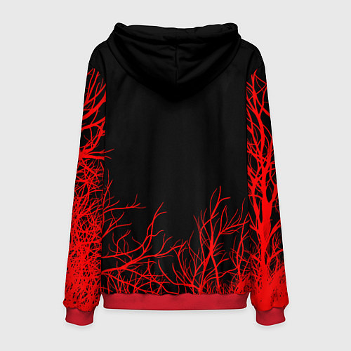 Мужская толстовка SILENT HILL / 3D-Красный – фото 2