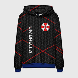 Толстовка-худи мужская UMBRELLA CORP, цвет: 3D-синий