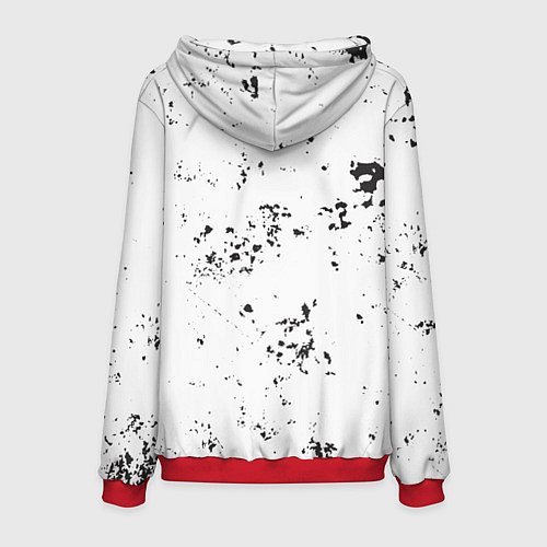 Мужская толстовка Токийский гуль / 3D-Красный – фото 2