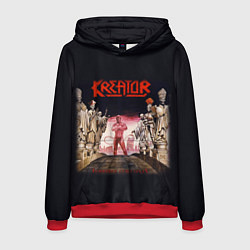 Толстовка-худи мужская Kreator 16, цвет: 3D-красный