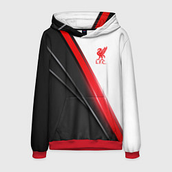 Толстовка-худи мужская Liverpool F C, цвет: 3D-красный