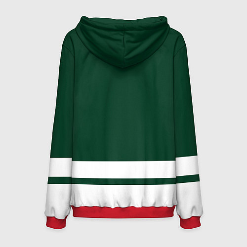 Мужская толстовка Миннесота Уайлд / 3D-Красный – фото 2