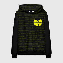Толстовка-худи мужская WU-TANG CLAN, цвет: 3D-черный